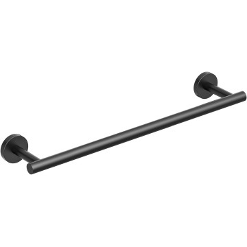 Towel Bar 10 Inch Center to Center, Matte Black Bathroom Towel Rack 304 Stainless Steel, Wall Mounted Towel Holder for Bathroom, Includes Wall Mounting Hardware, Suitable for Bathroom, RV