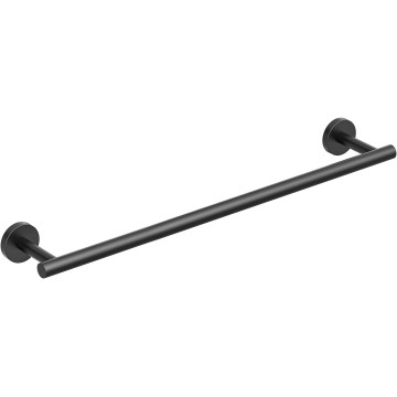 Towel Bar 14 Inch Center to Center, Matte Black Bathroom Towel Rack 304 Stainless Steel, Wall Mounted Towel Holder for Bathroom, Includes Wall Mounting Hardware, Suitable for Bathroom, RV