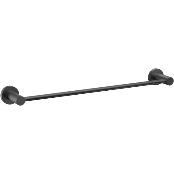 Towel Bar 18 Inch Center to Center, Matte Black Towel Racks for Bathroom Wall Mounted, 304 Stainless Steel Bathroom Towel Holder Rustproof Suitable for Bath, Kitchen,RV