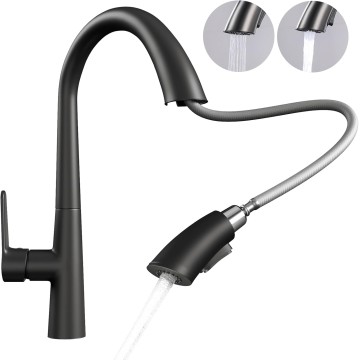 Kitchen Faucet,kitchen faucet with pull down sprayer,High Arc Single Handle Stainless Steel kitchen Sink Faucets,black kitchen faucet